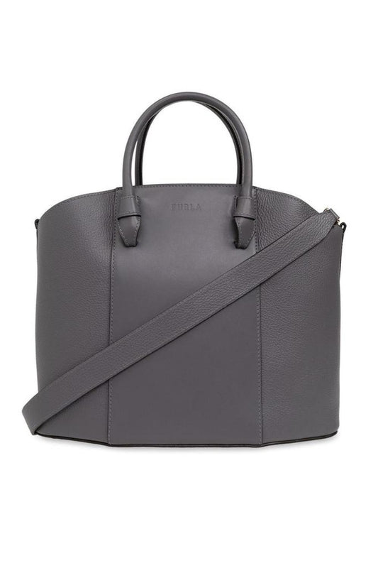 Furla Miastella Logo-Embossed Tote Bag