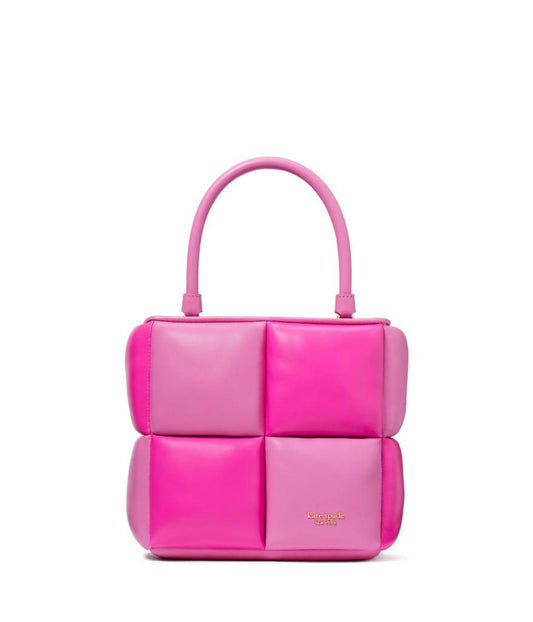 Boxxy Colorblocked Smooth Leather Tote