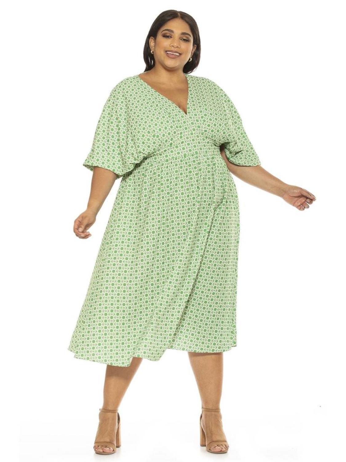 August Midi Dress - Plus Size