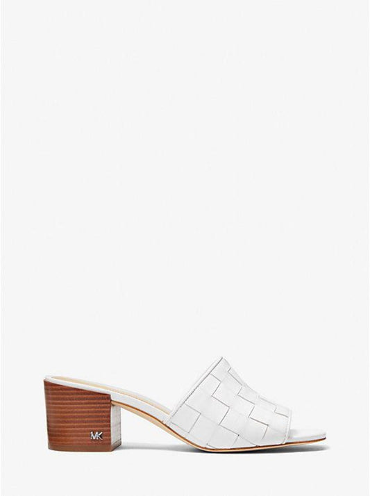 Ingrid Woven Leather Mule