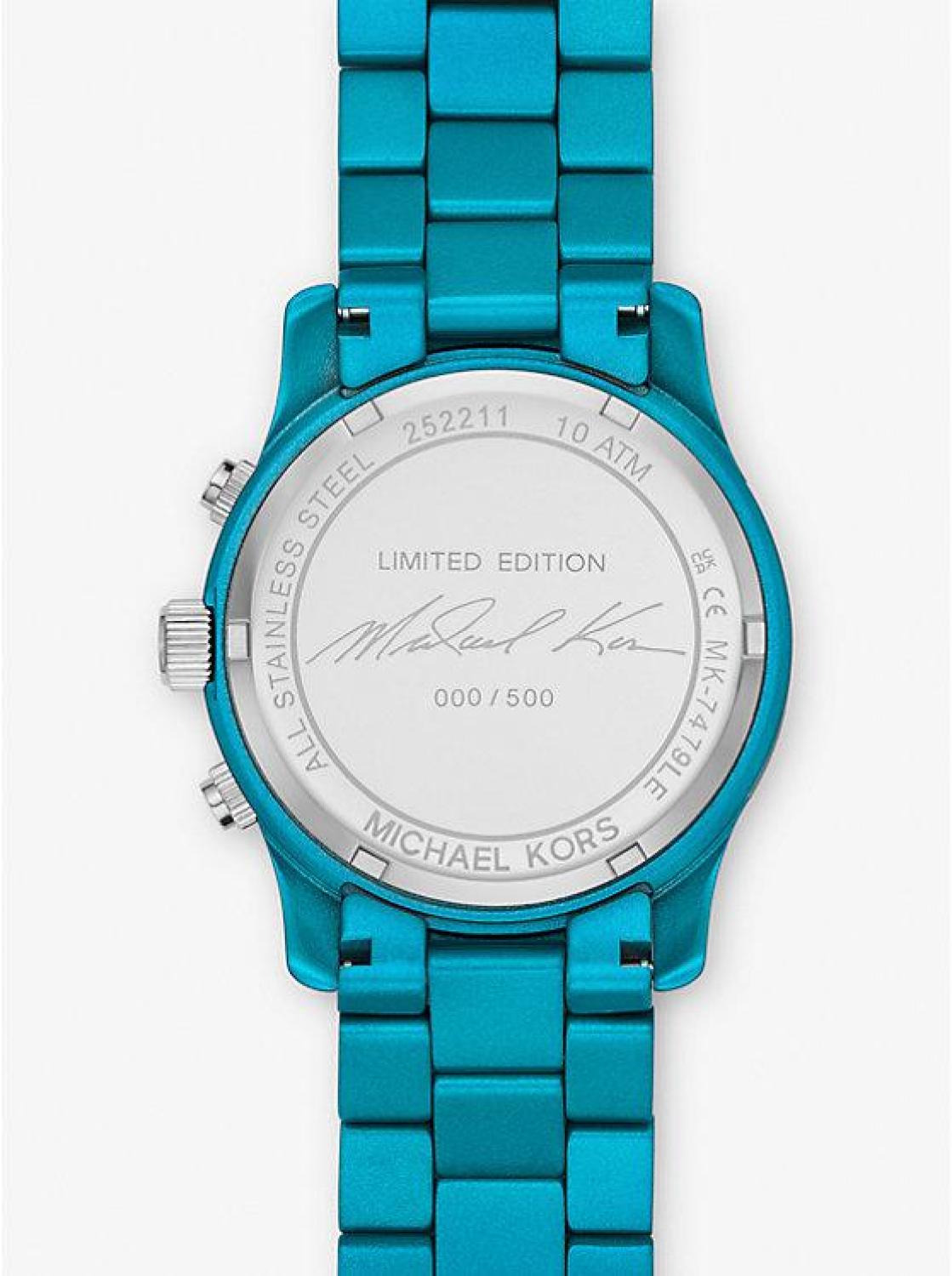 Limited-Edition Runway Blue-Tone Watch