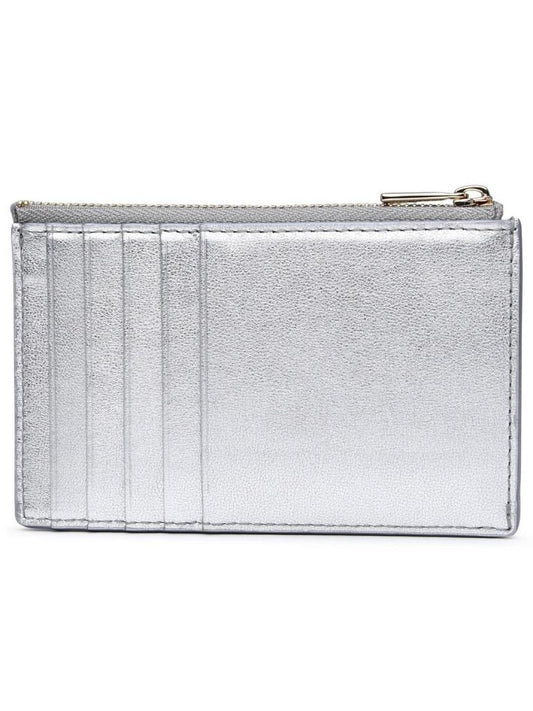 Furla Logo Plaque Zipped Card Holder