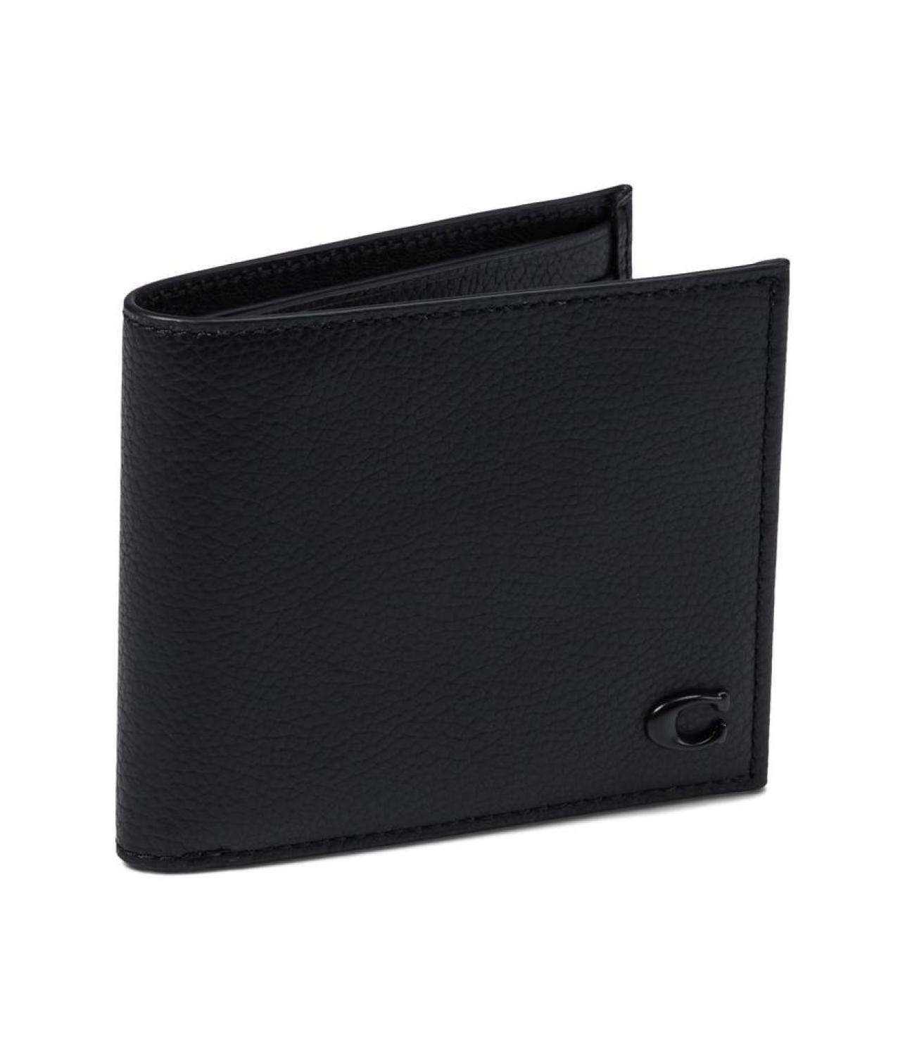 Refined Double Bill in Pebble Leather w/ Sculpted C Hardware Branding