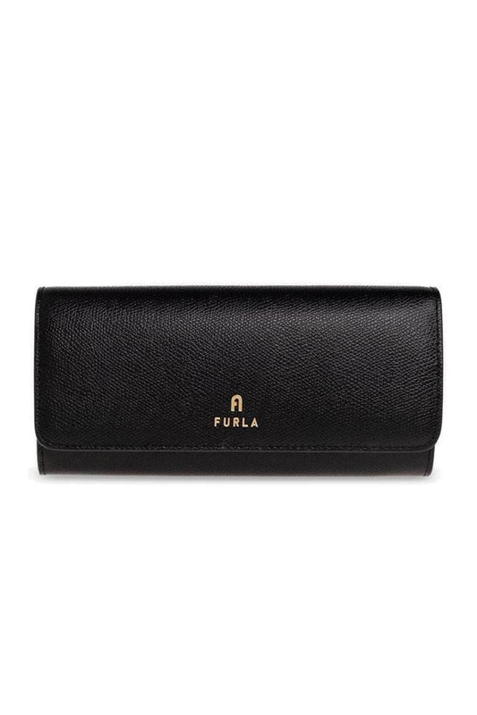 Furla Logo Plaque Snapped Wallet