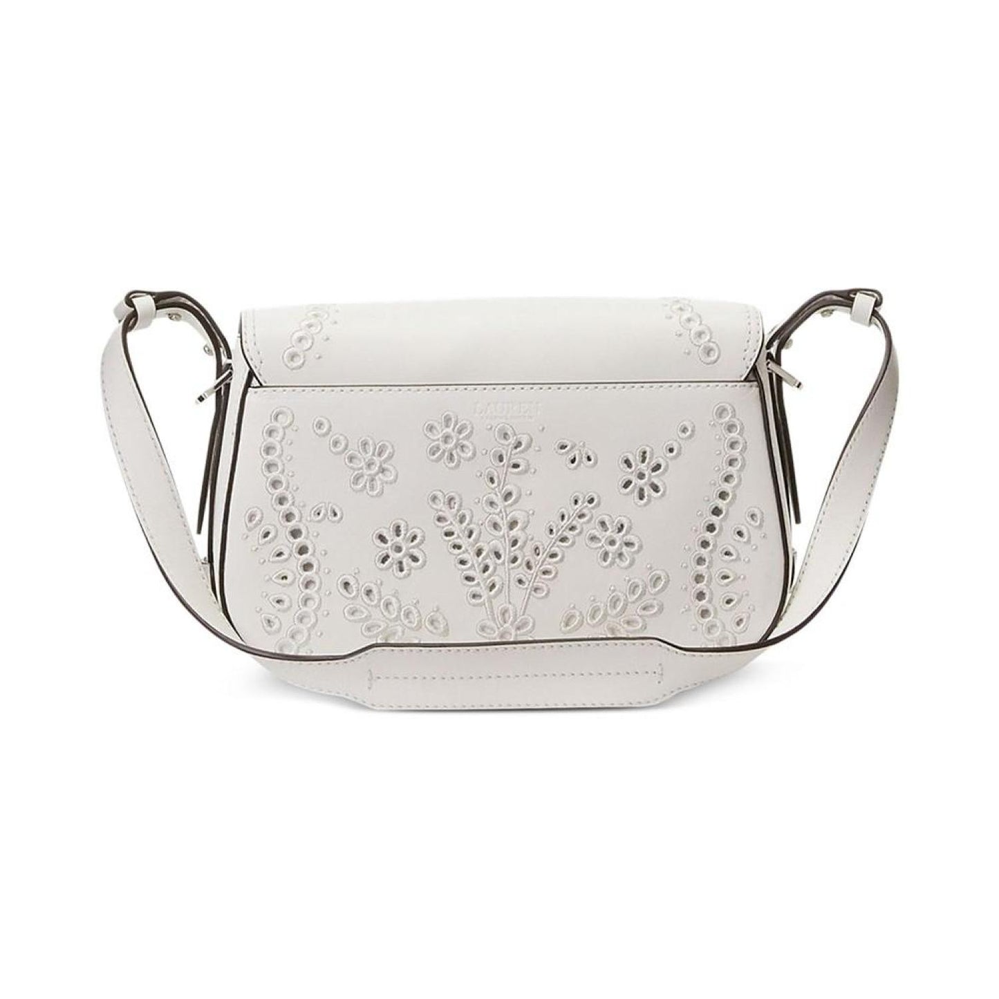 Maddy Eyelet Leather Small Shoulder Bag