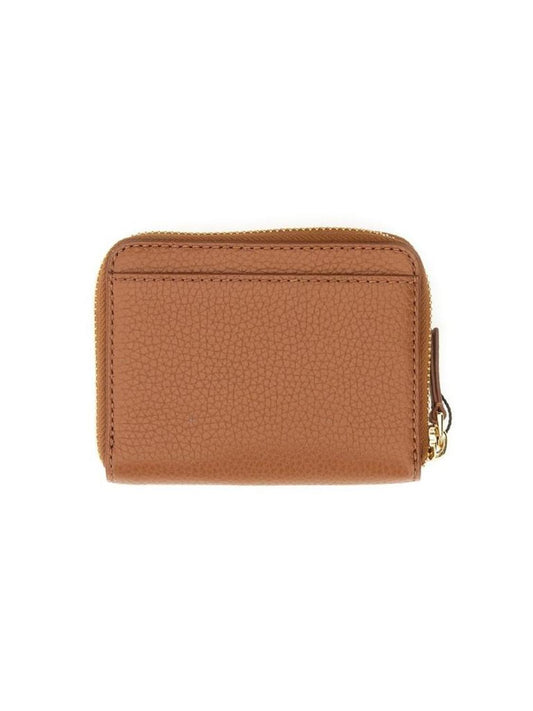 Marc Jacobs Logo Embossed Zip-Around Wallet
