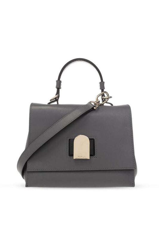 Furla Emma Foldover Top Small Tote Bag