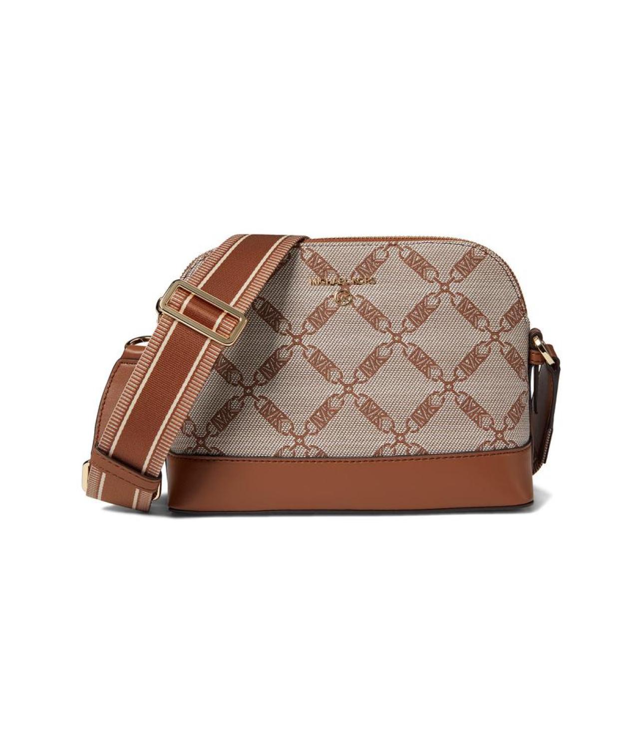 Jet Set Charm Large Dome Crossbody with Web Strap