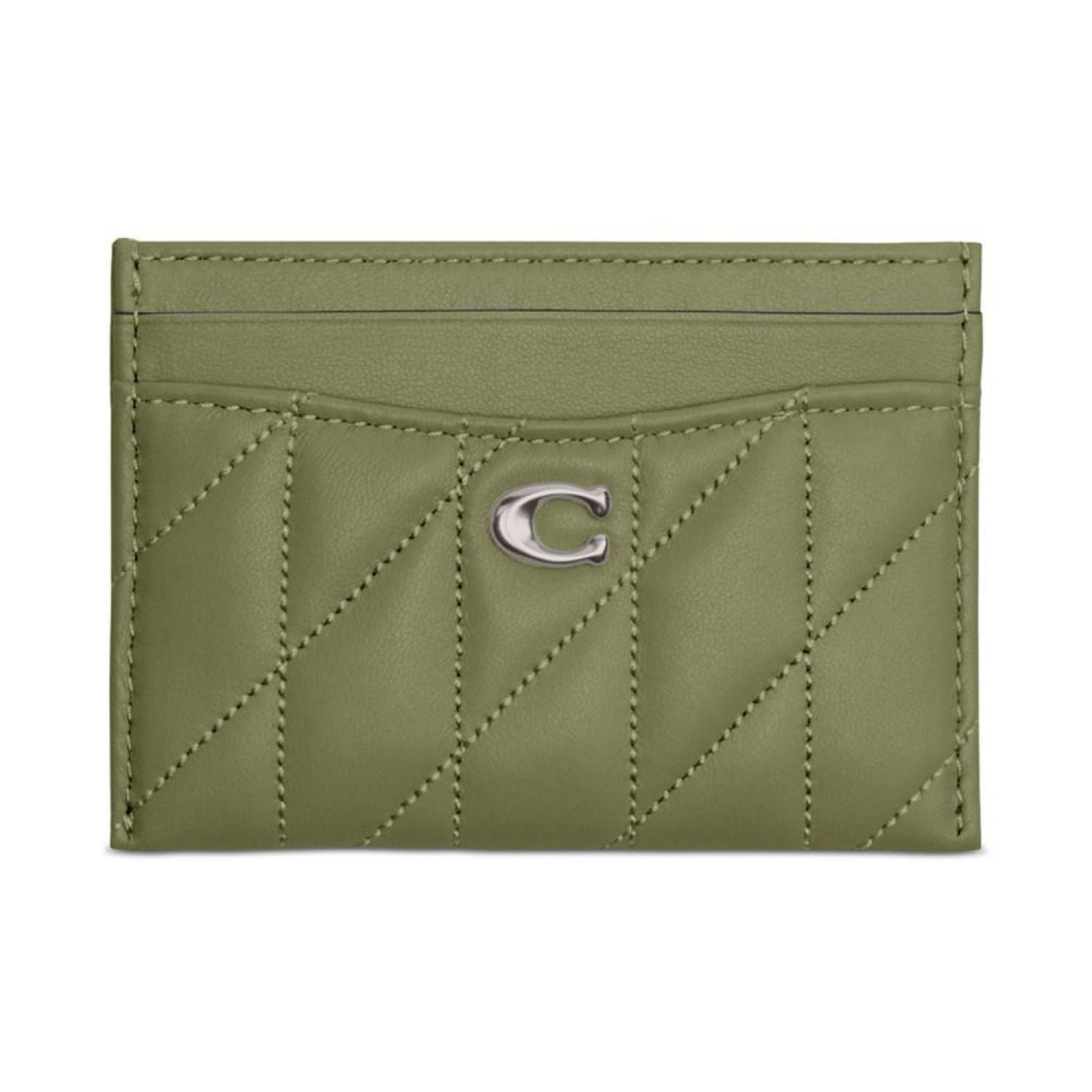 Essential Quilted Pillow Leather Card Case