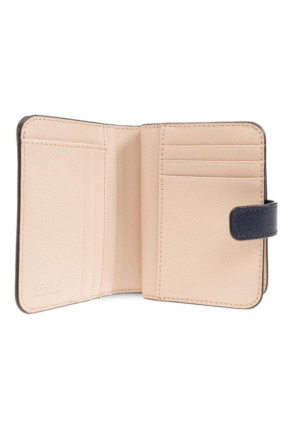 Furla Logo Lettering Compact Wallet