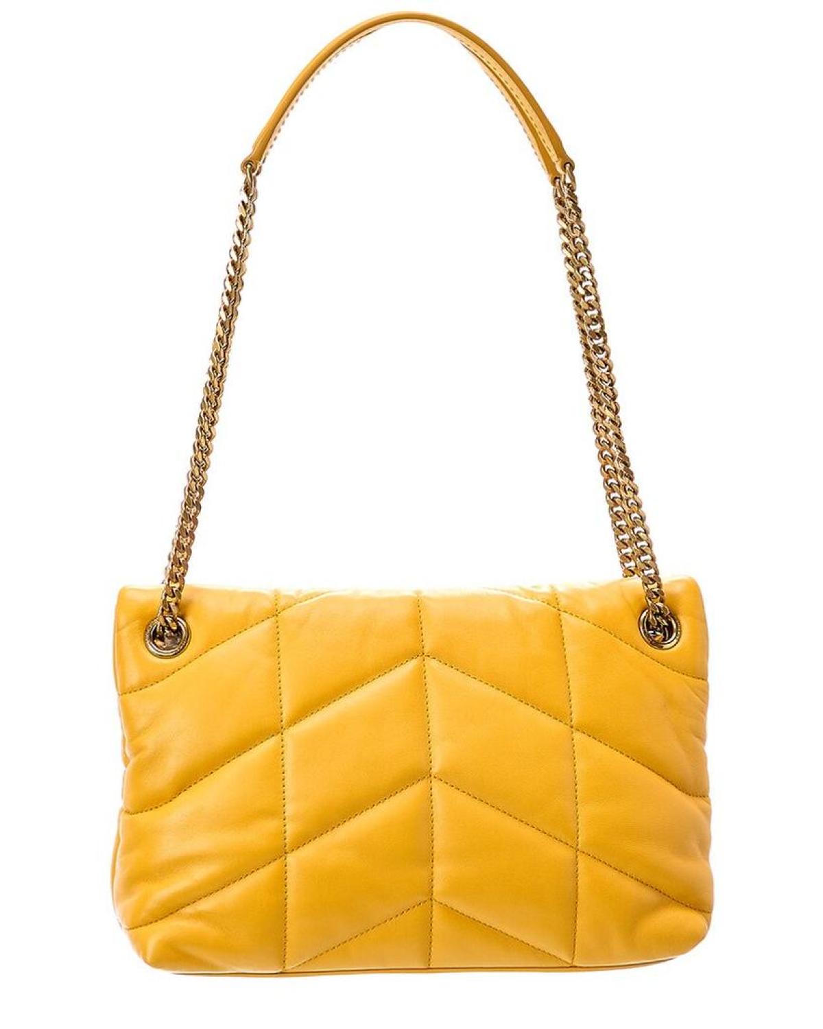 Saint Laurent Loulou Puffer Small Leather Shoulder Bag