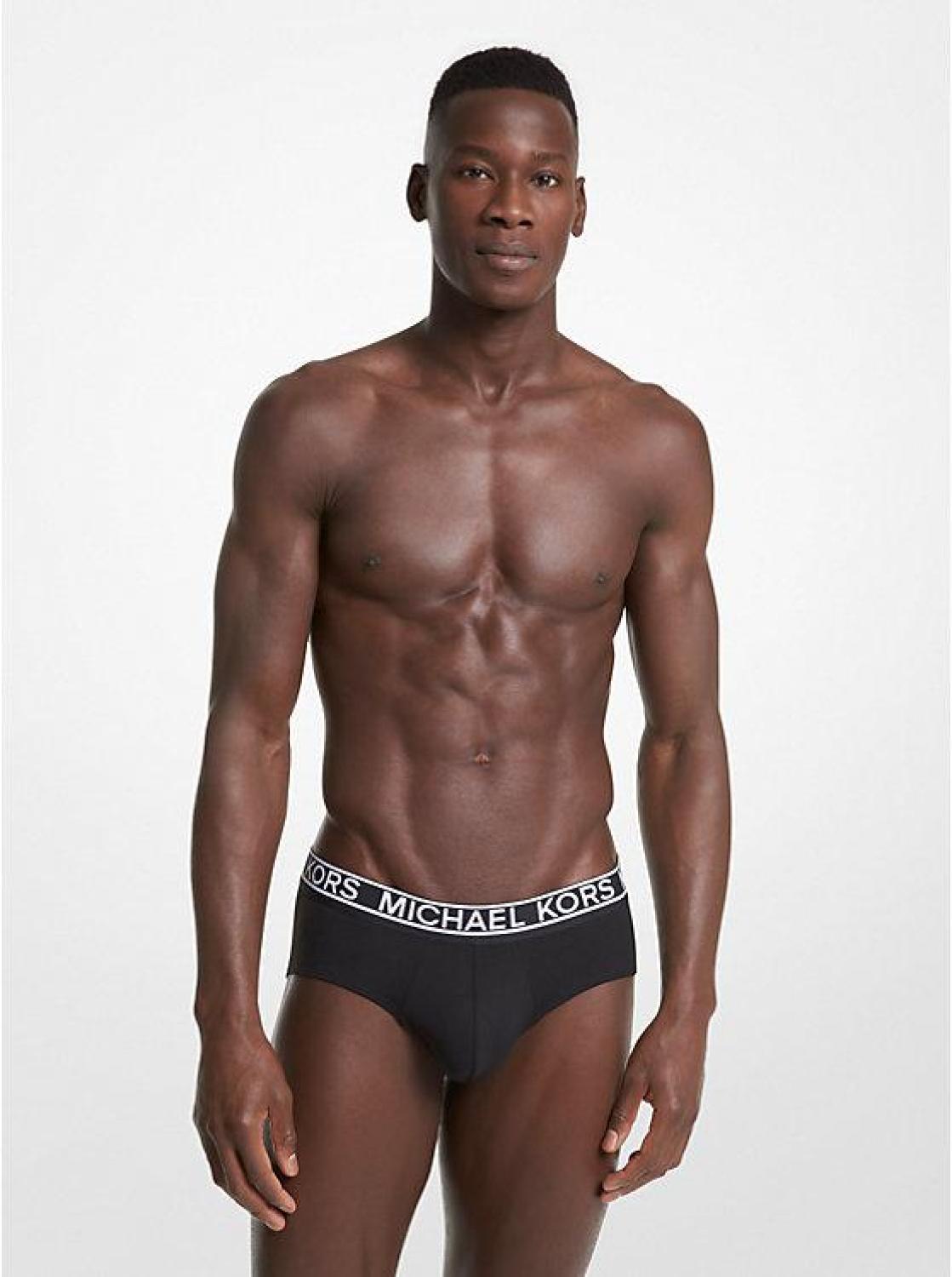 3-Pack Stretch Nylon Briefs