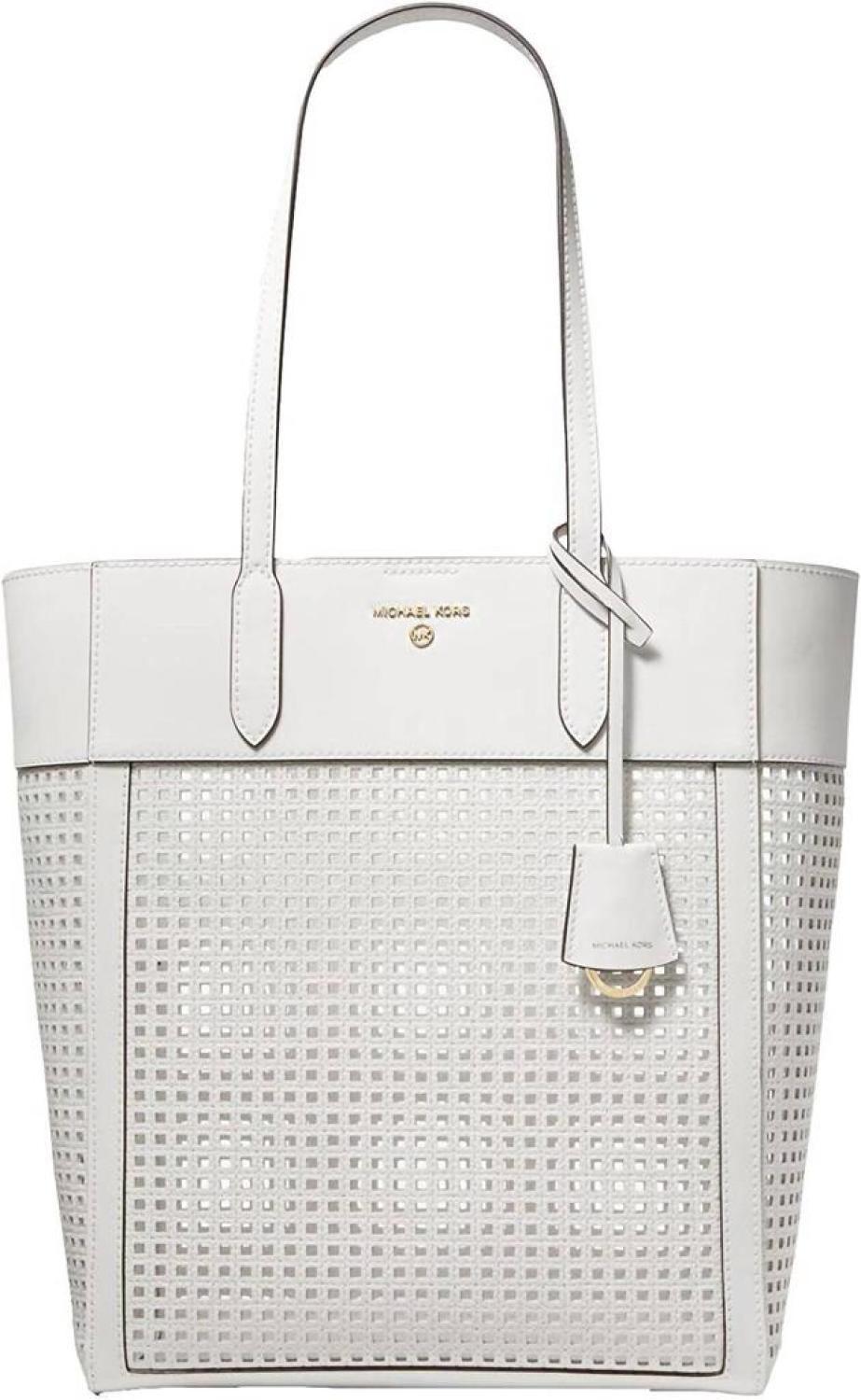 Women's Sinclair Large North-South Shopper Tote Bag In White