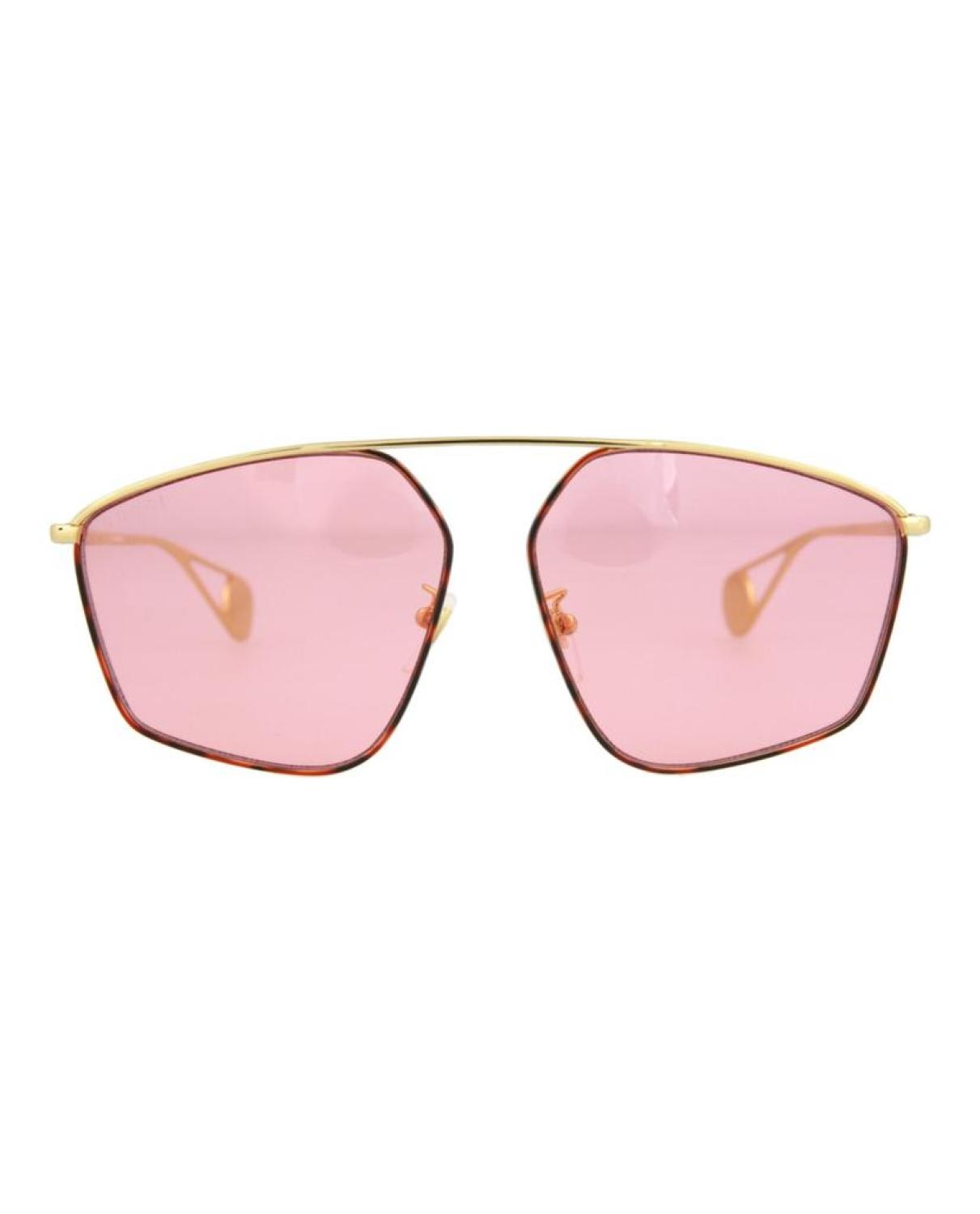 Aviator-Style Metal Sunglasses