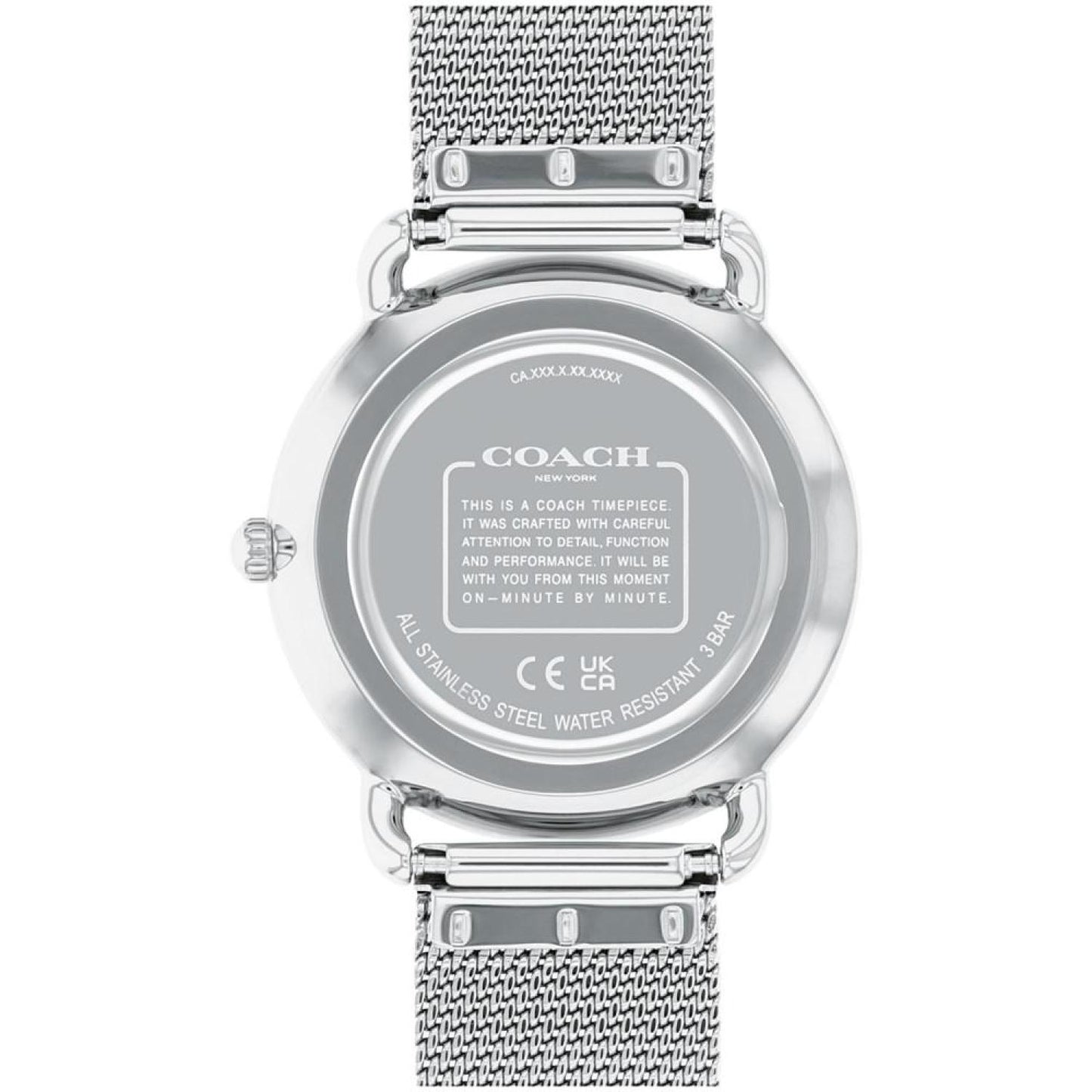 Women's Elliot Silver Stainless Steel Mesh Bracelet Watch 36mm