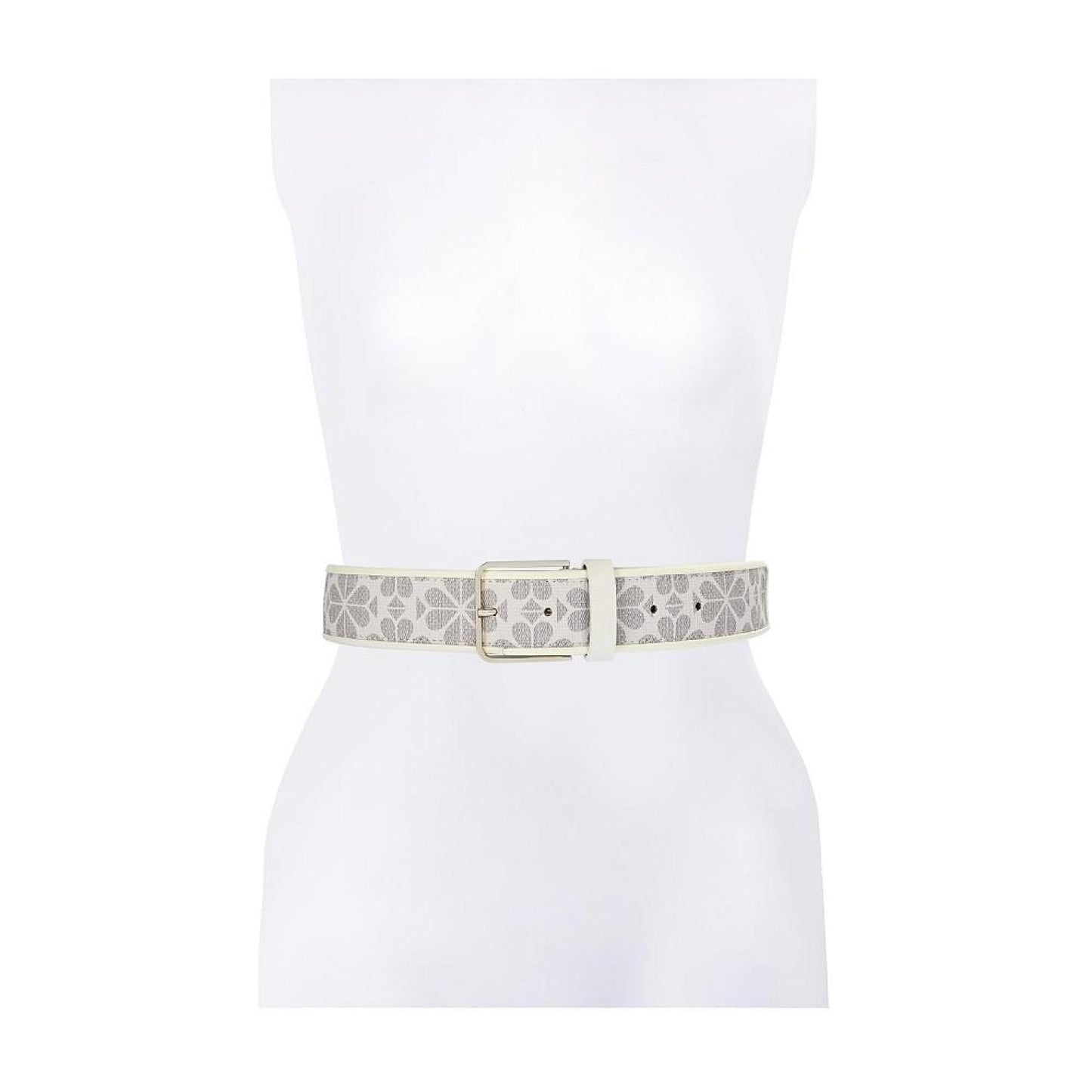 Women's 40mm Logo Coated Canvas Belt