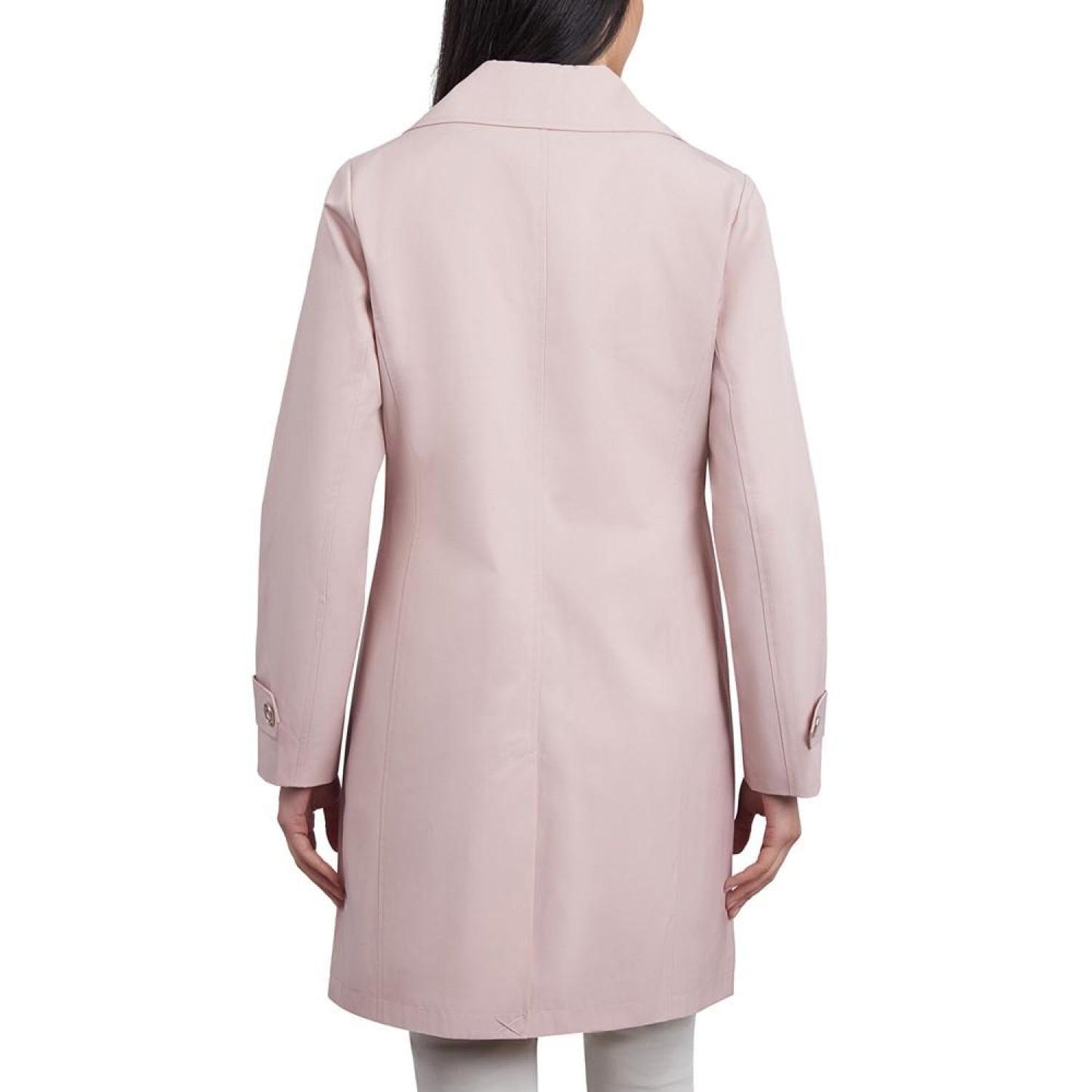 Women's Single-Breasted Reefer Trench Coat