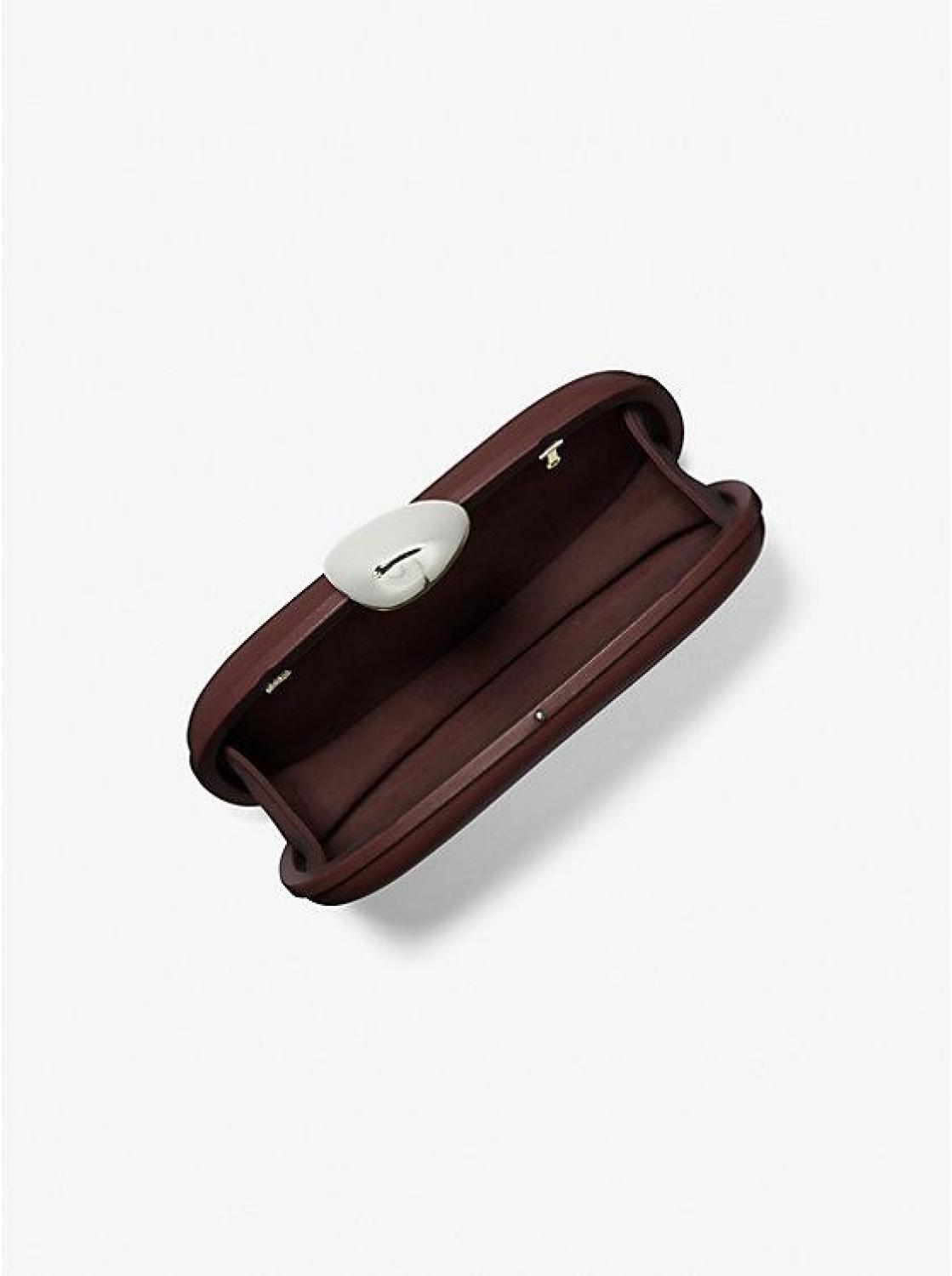 Tina Small Leather Minaudière