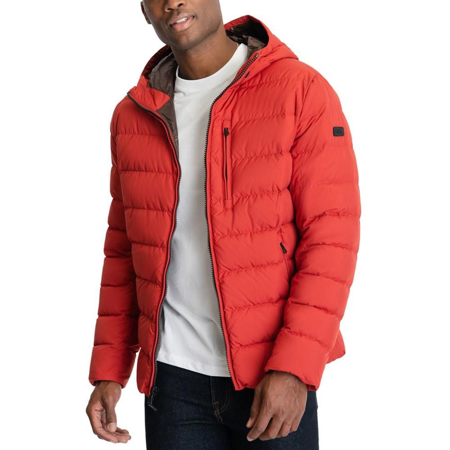 Men's Hooded Puffer Jacket, Created For Macy's