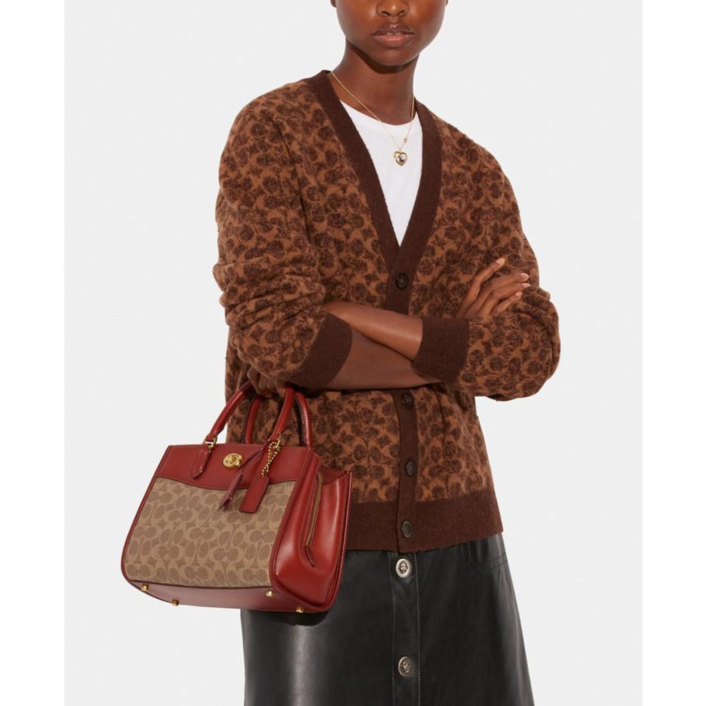 Brooke Carryall 28 in Signature Canvas Crossbody Bag