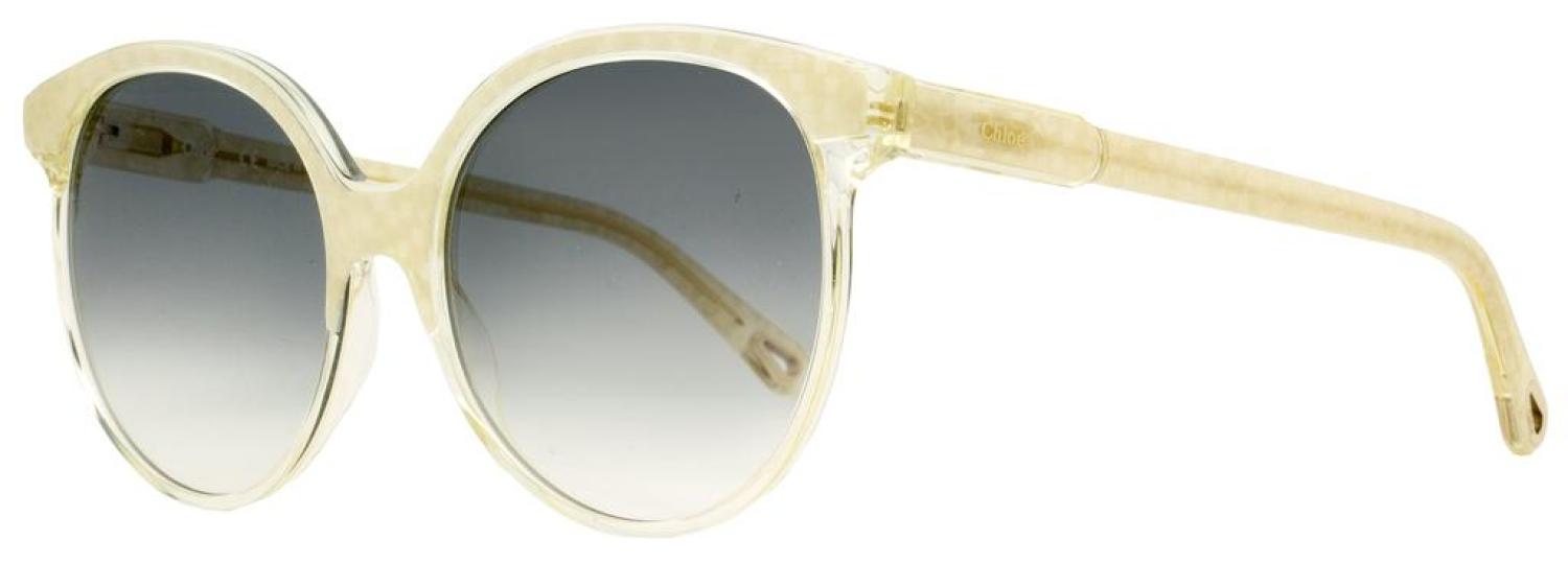 Chloe Women s Oval Sunglasses CE733S 109 Pearl Champagne 59mm