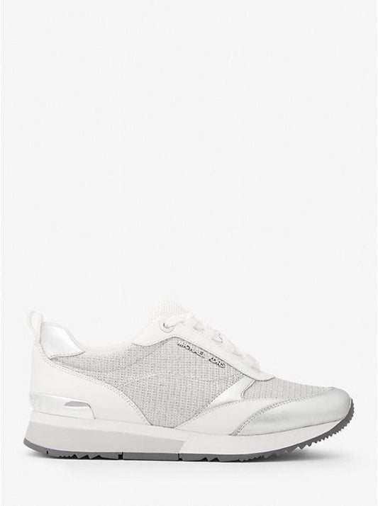 Allie Stride Extreme Glitter Chain-Mesh Trainer