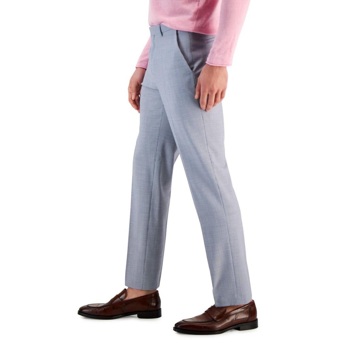 Men's Modern-Fit Houndstooth Suit Pants