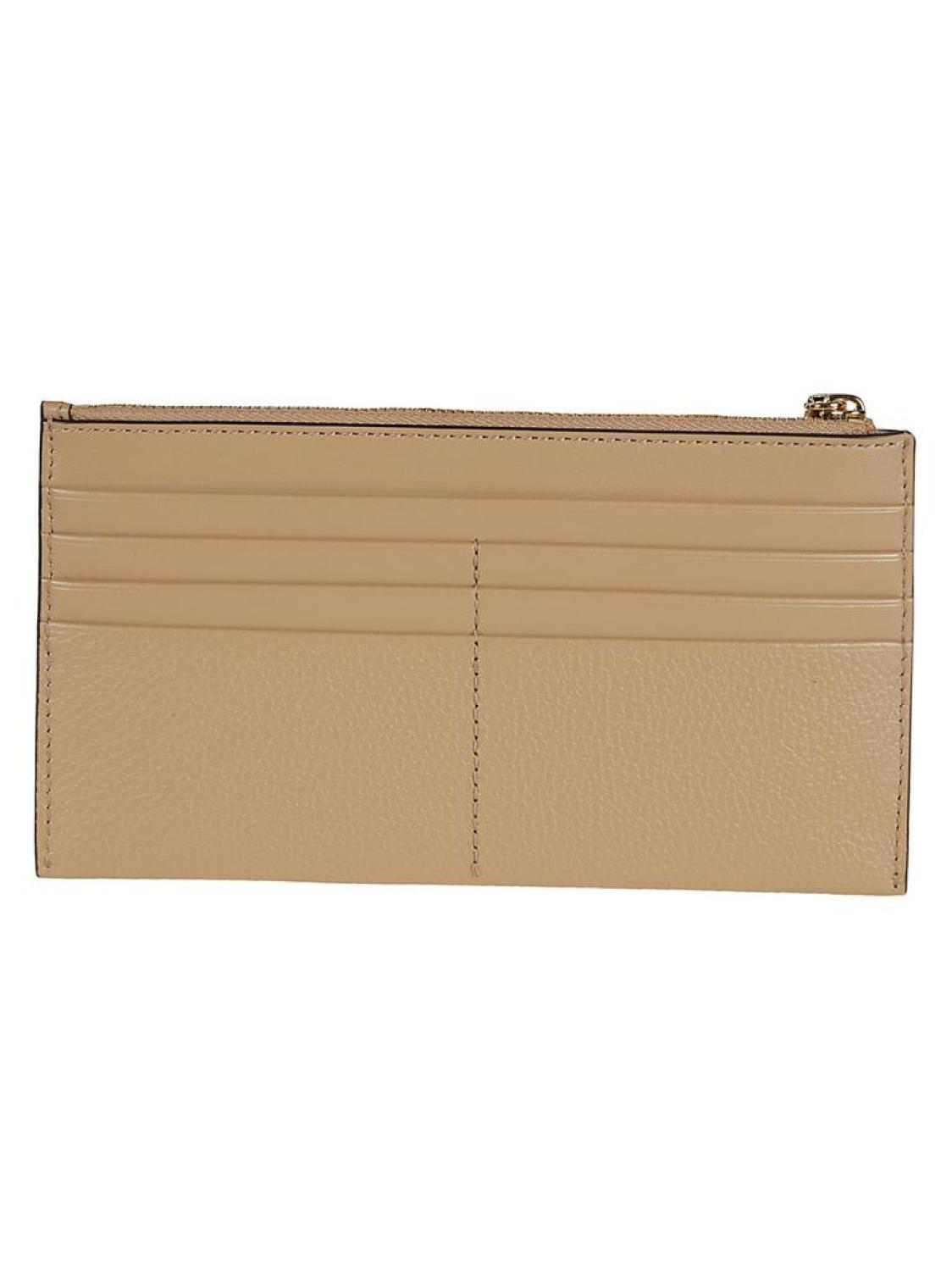 Michael Michael Kors Logo Plaque Zipped Wallet