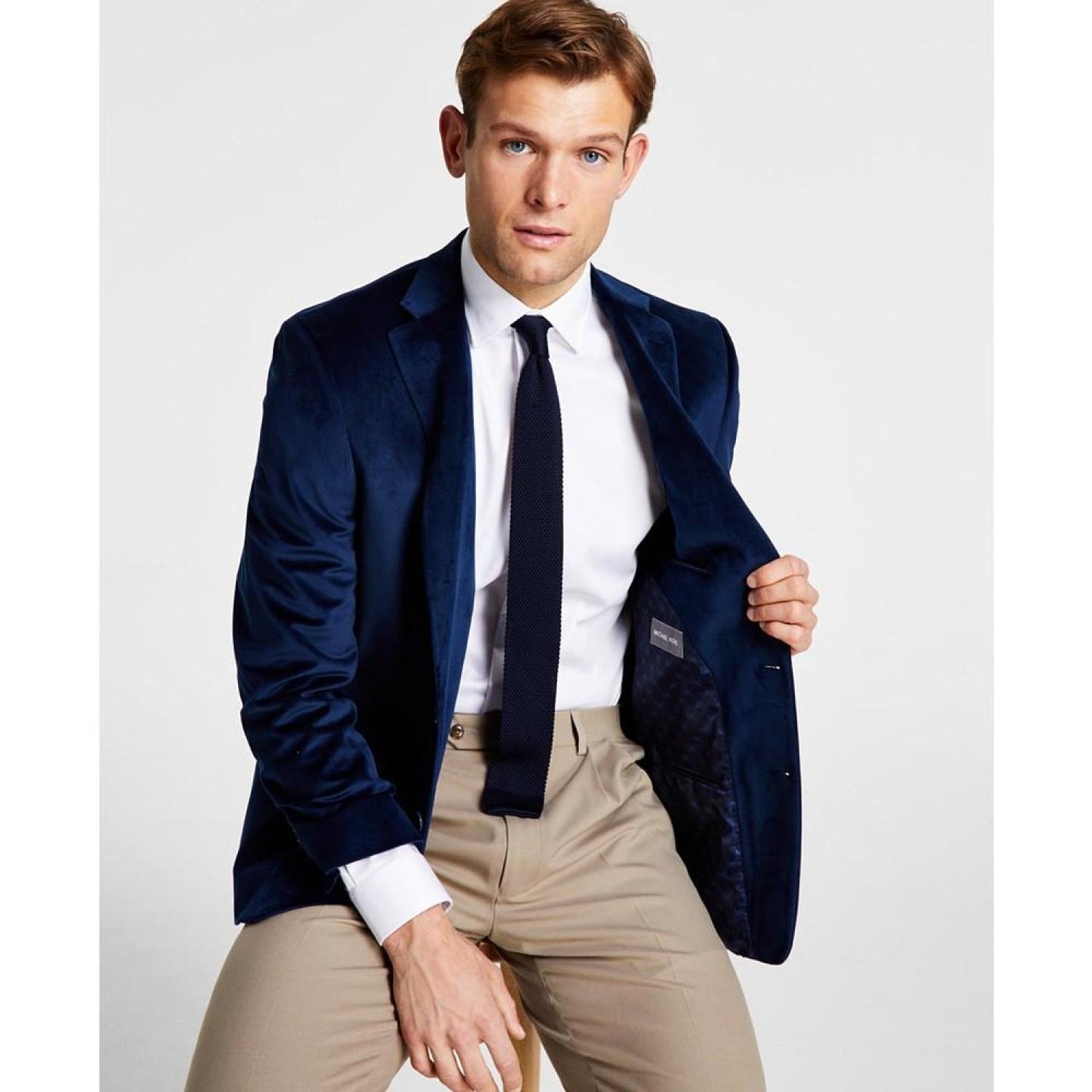 Men's Classic Fit Velvet Sport Coats