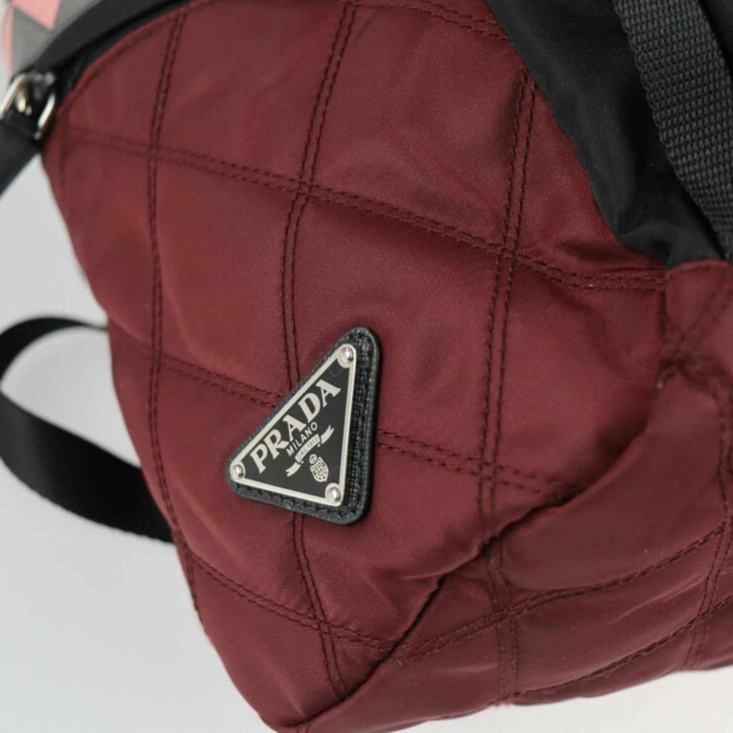 Prada Saffiano Canvas Backpack Bag (Pre-Owned)