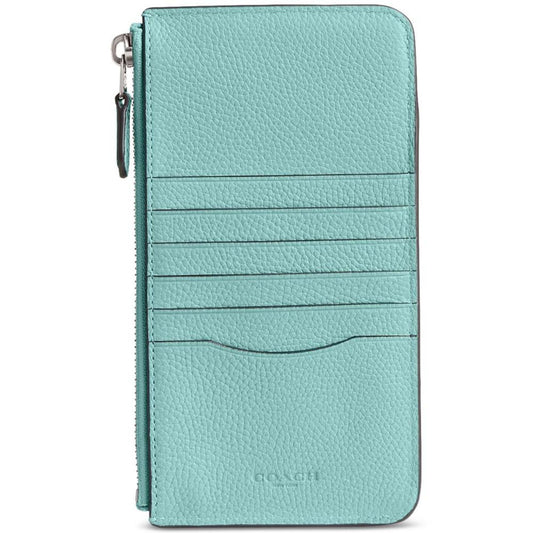 Essential Polished Pebble Leather Phone Wallet
