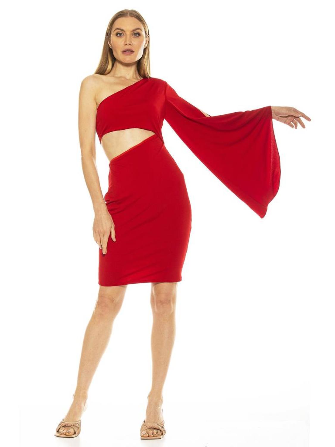 Reese One Shoulder Dress