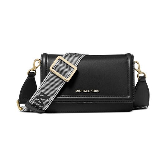 Logo Mini Nylon Crossbody with Webbing Strap