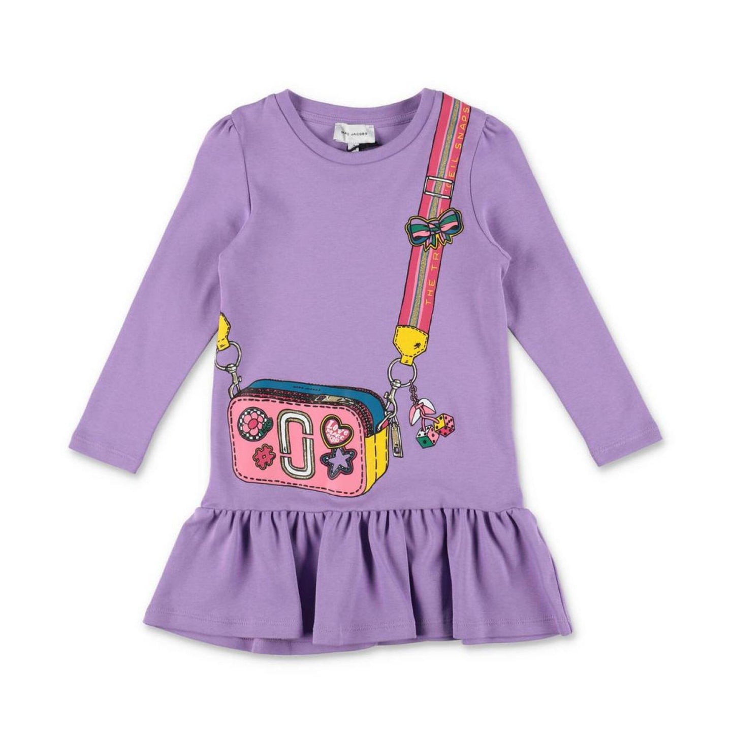 The Marc Jacobs Kids Graphic Printed Crewneck Dress
