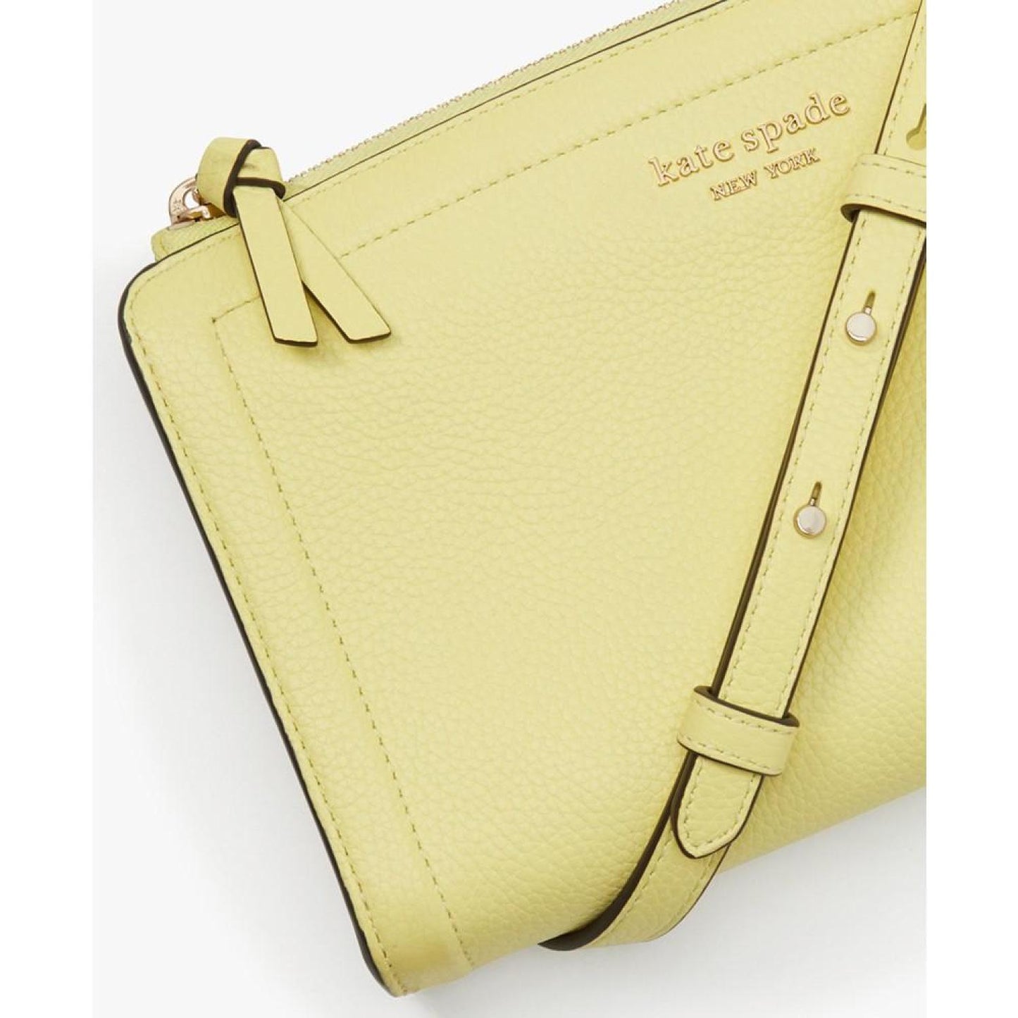 Knott Pebbled Leather Crossbody