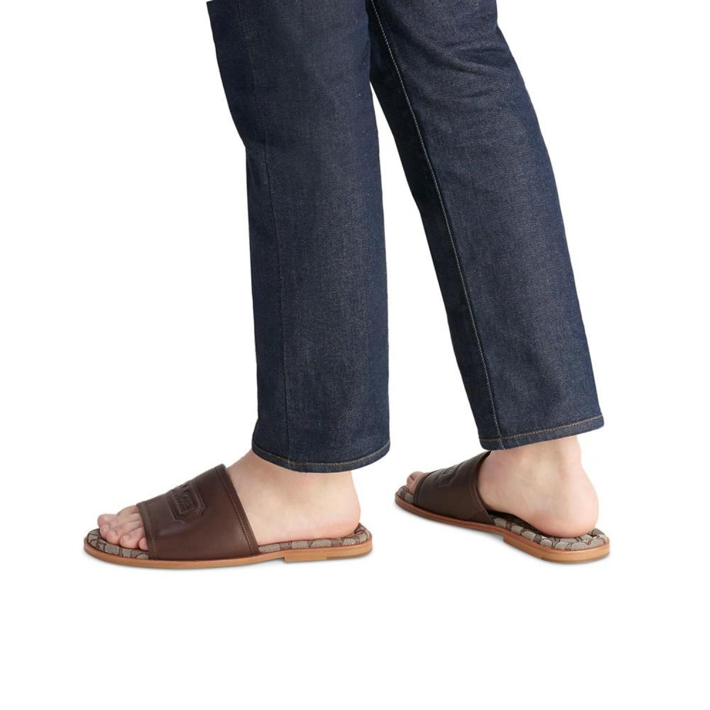 Men's Signature Jacquard Slide Sandals