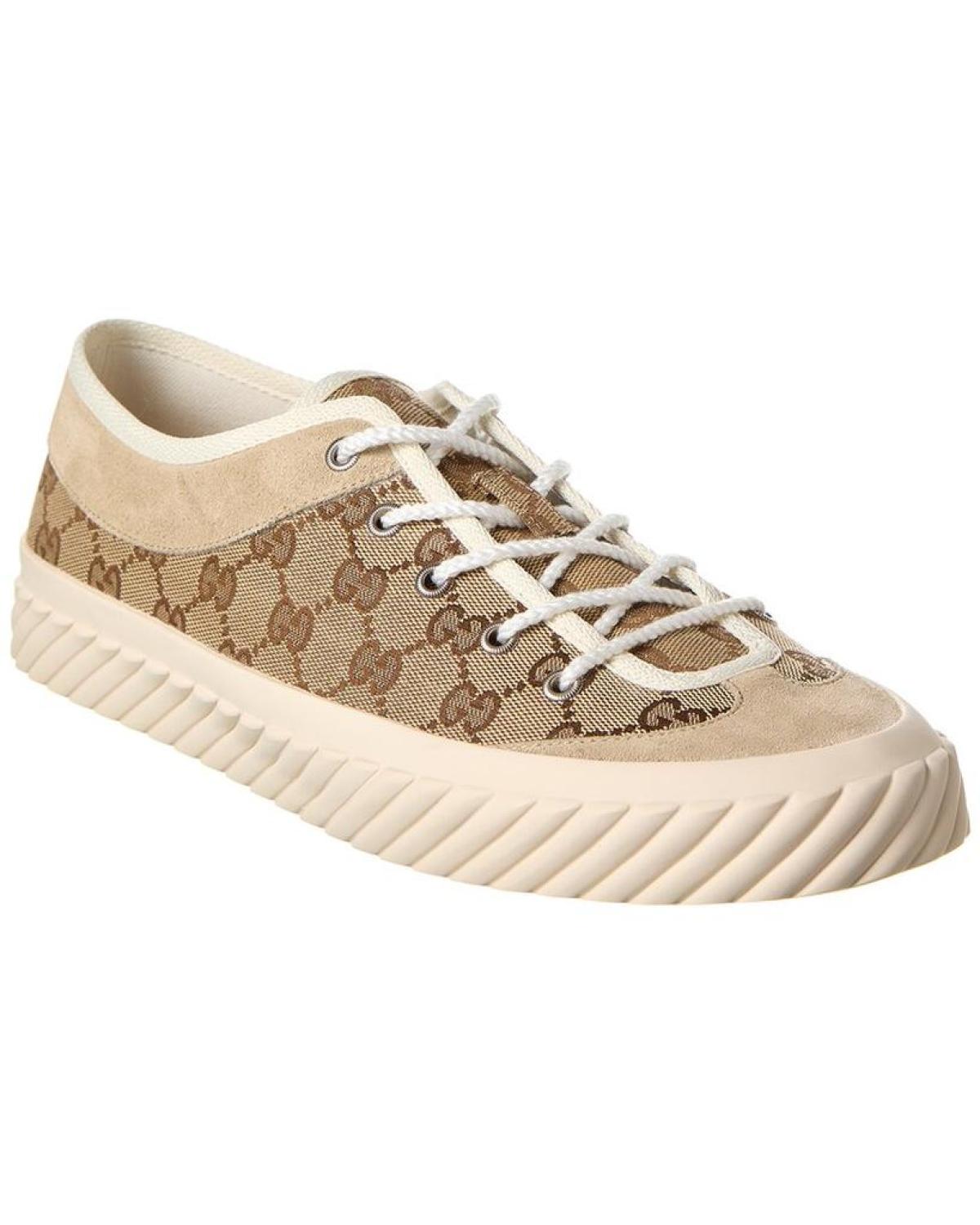 Gucci GG Canvas & Suede Sneaker