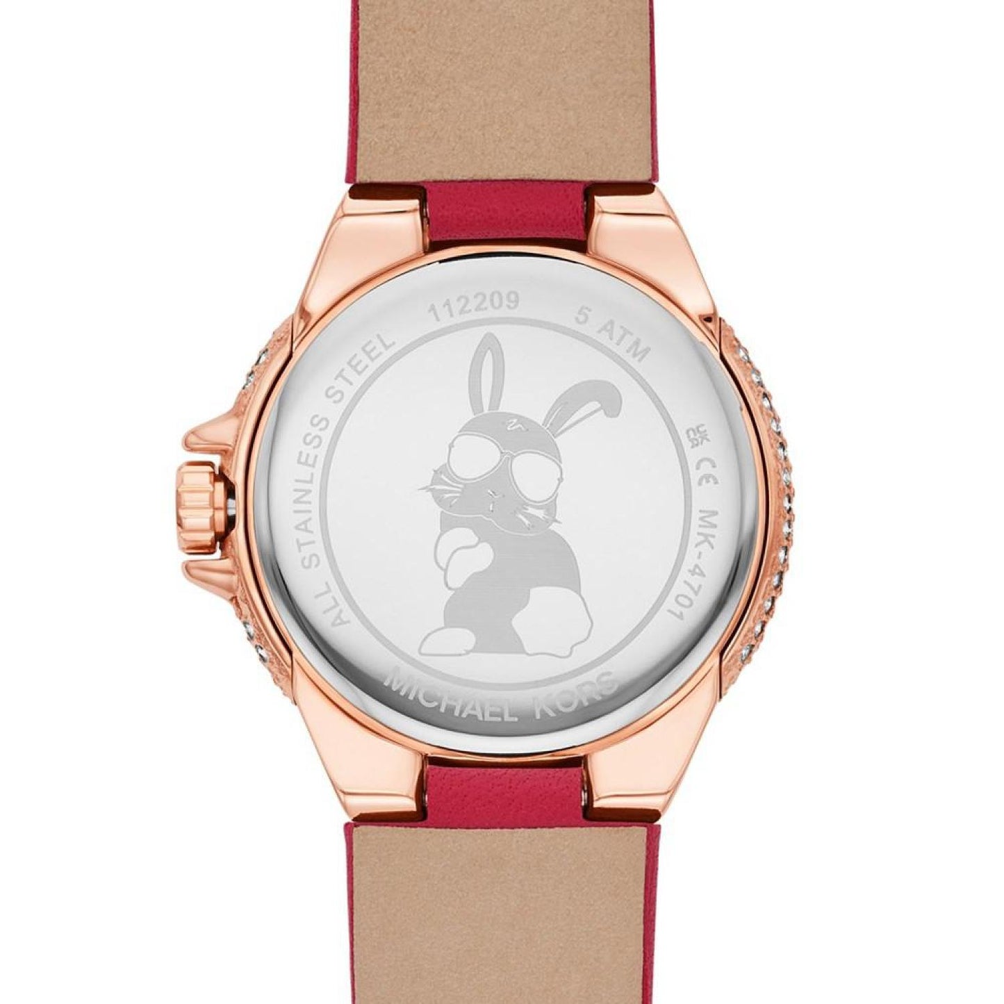 Women's Limited Edition Camille Three-Hand Red Leather Strap Watch 33mm