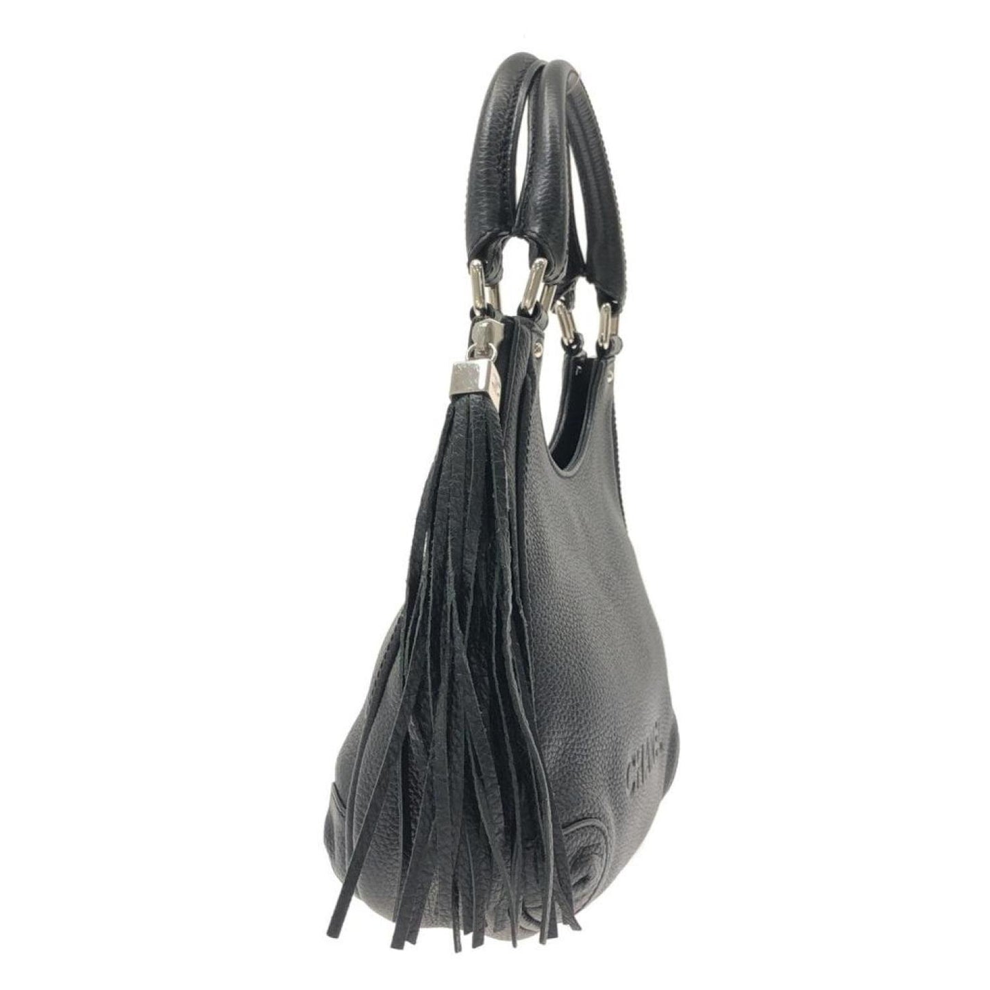 Chanel Lune Leather Shoulder Bag (Pre-Owned)