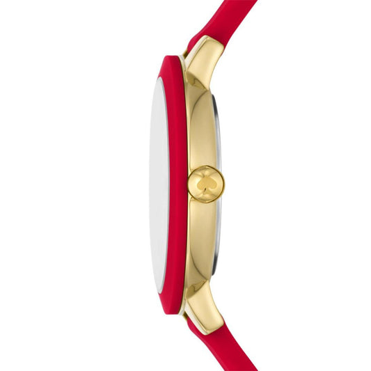 Park Row Red Silicone Watch - KSW1819