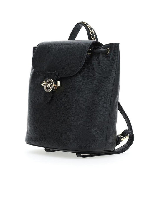 Michael Michael Kors Logo Plaque Drawstring Backpack