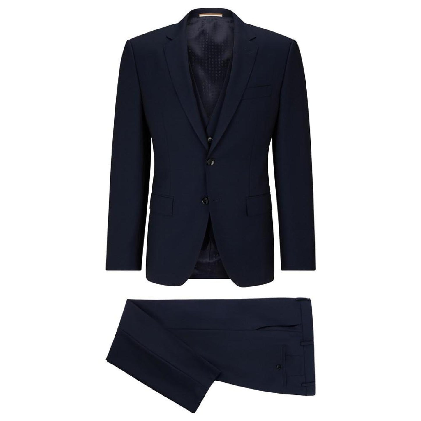 Men's Three-Piece Slim-Fit Suit