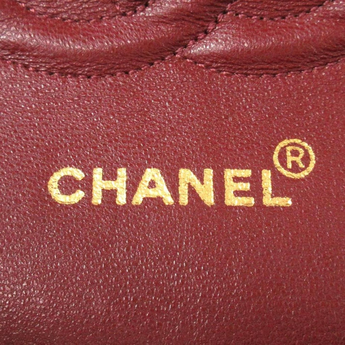 Chanel Double Flap Cotton Shoulder Bag (Pre-Owned)