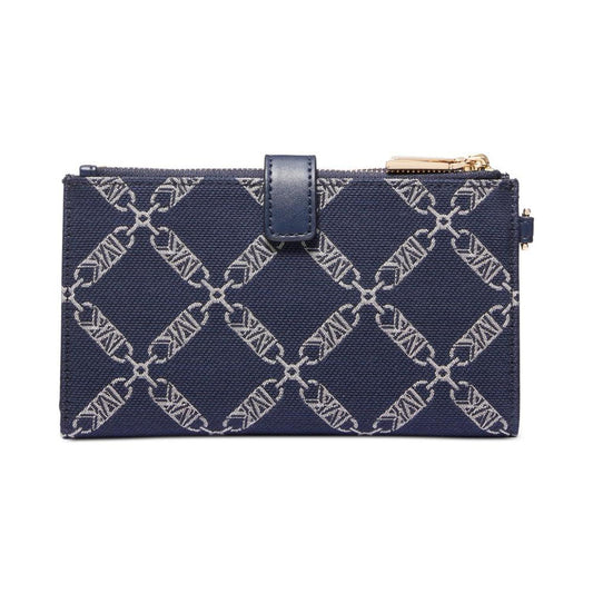 Logo Jet Set Double Zip Wristlet