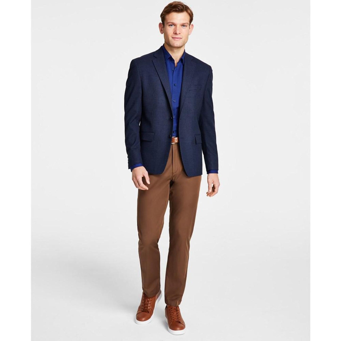 Men's Classic Fit Check Sport Coat