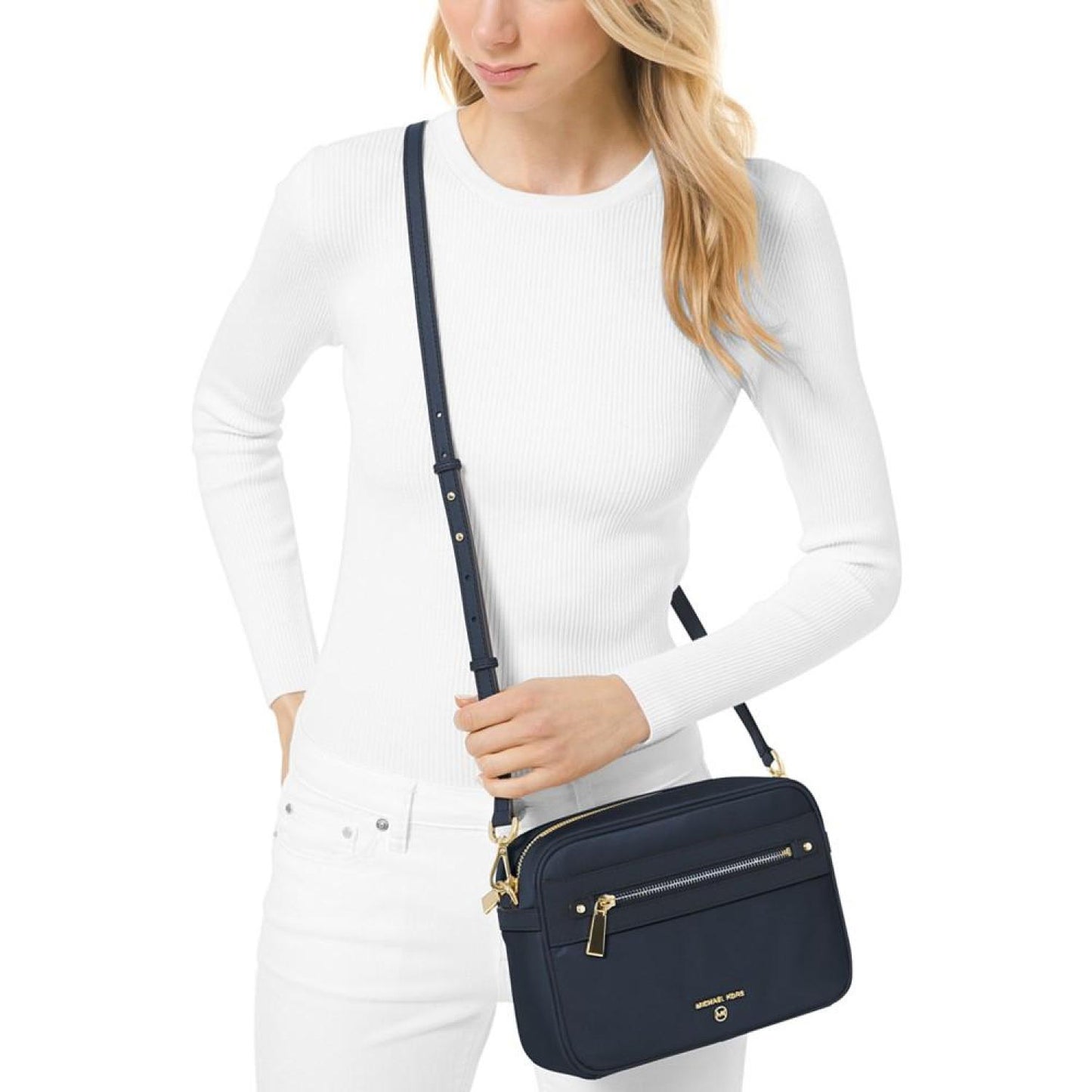 Nylon Jet Set Charm East West Crossbody