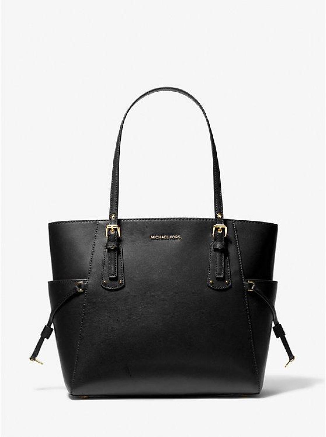 Voyager Small Leather Tote Bag