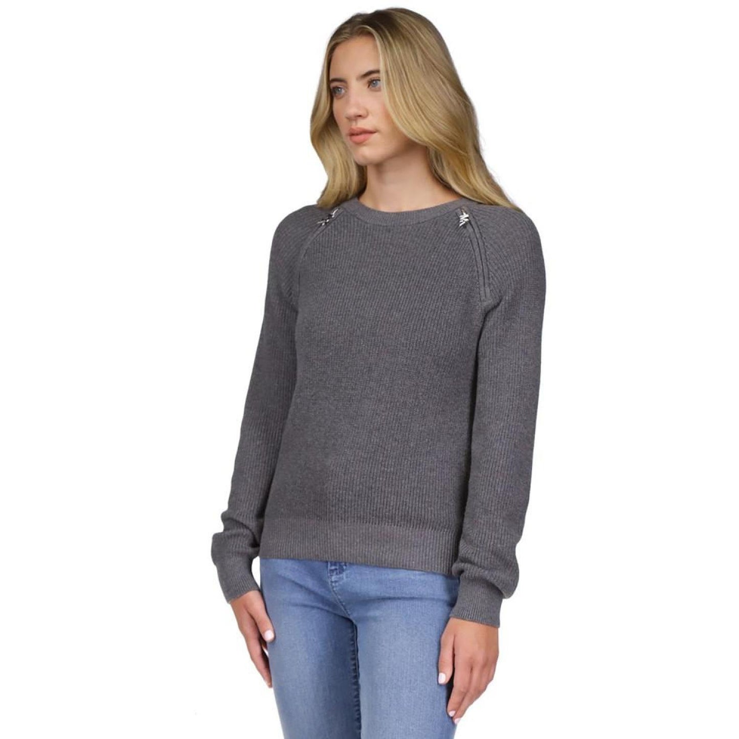 Women's Shaker Sweater, Regular & Petite