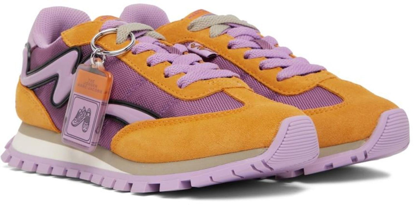 Purple & Orange 'The Jogger' Sneakers