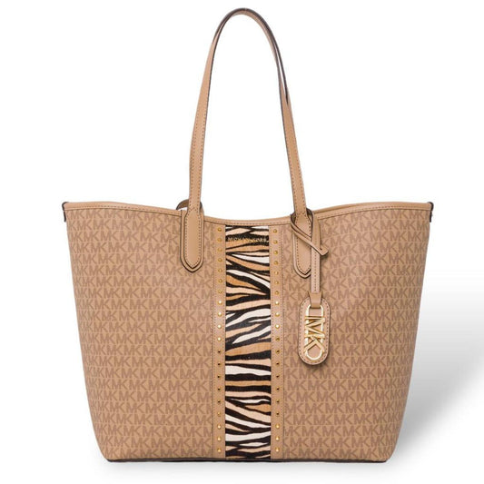 Michael Michael Kors Large Eliza Logo-Printed Top Handle Bag